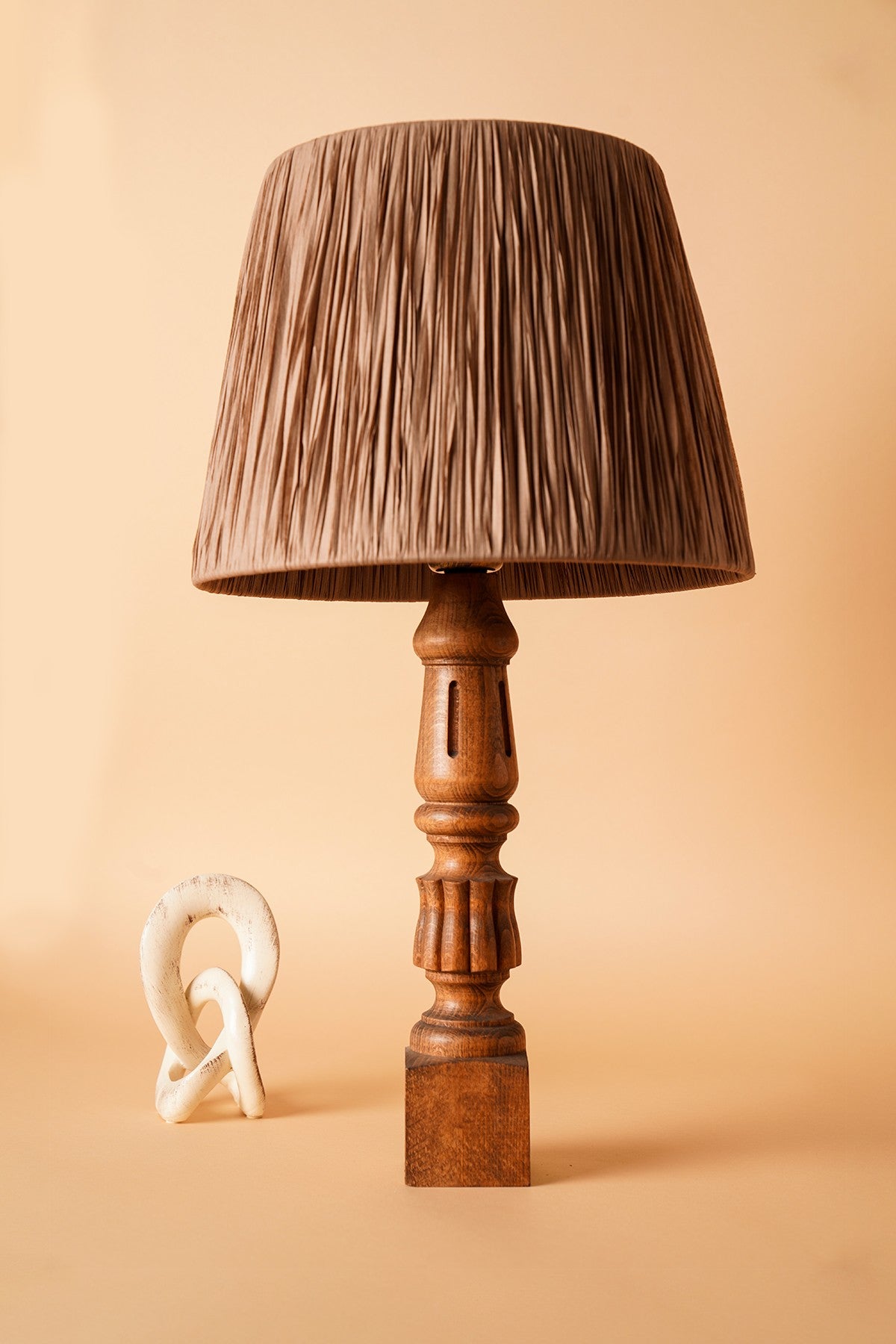 Candeeiro de mesa-YL512-Marrom