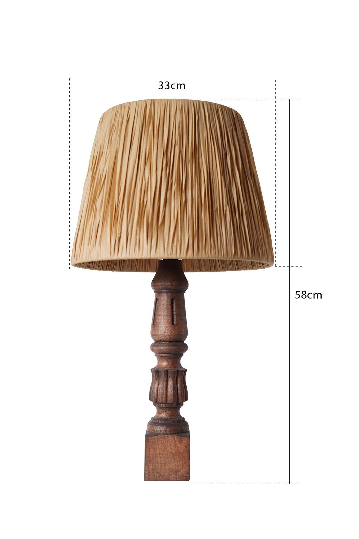 Candeeiro de mesa-YL513-Marrom