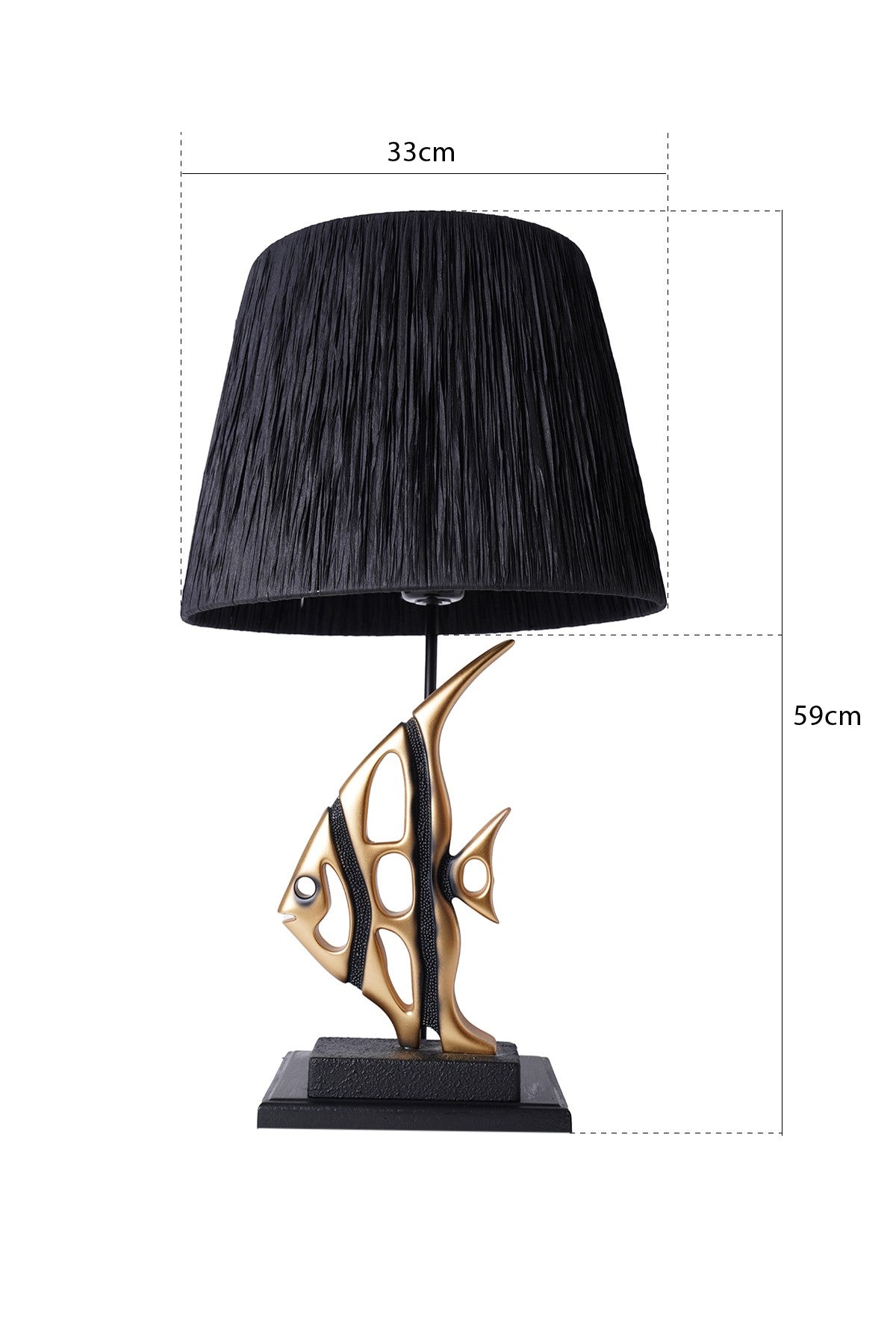 Candeeiro de mesa-YL525-Dourado
Preto