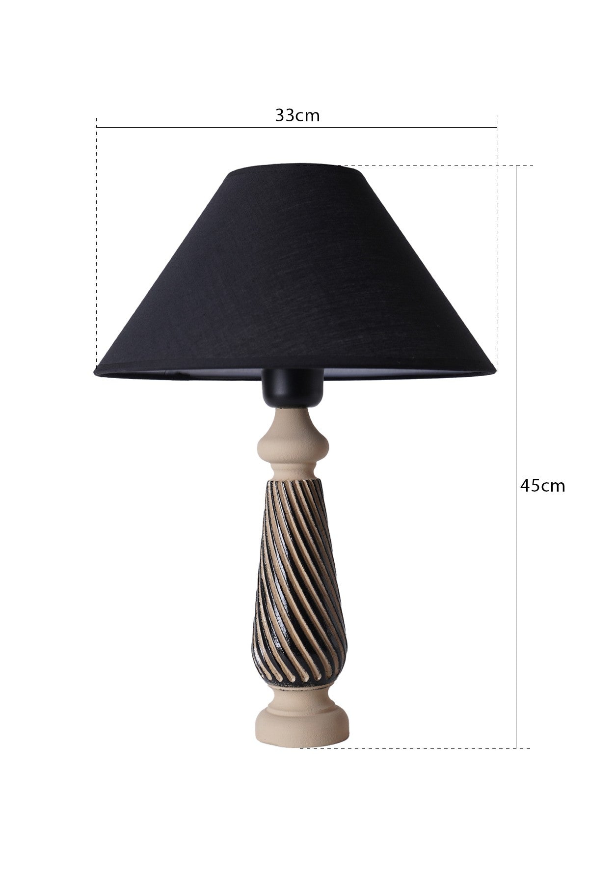 Candeeiro de mesa-YL568-Marrom
Preto