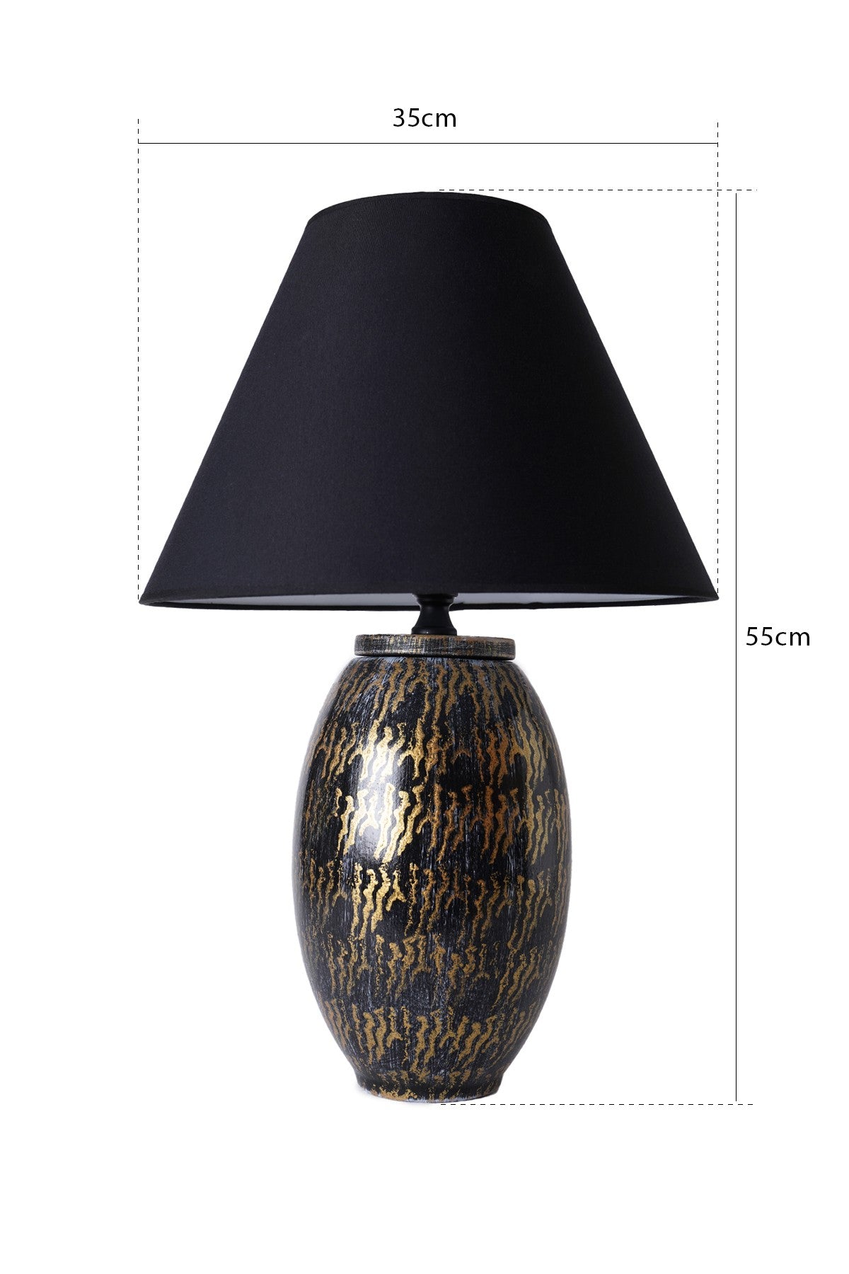 Candeeiro de mesa-YL575-Dourado
Preto