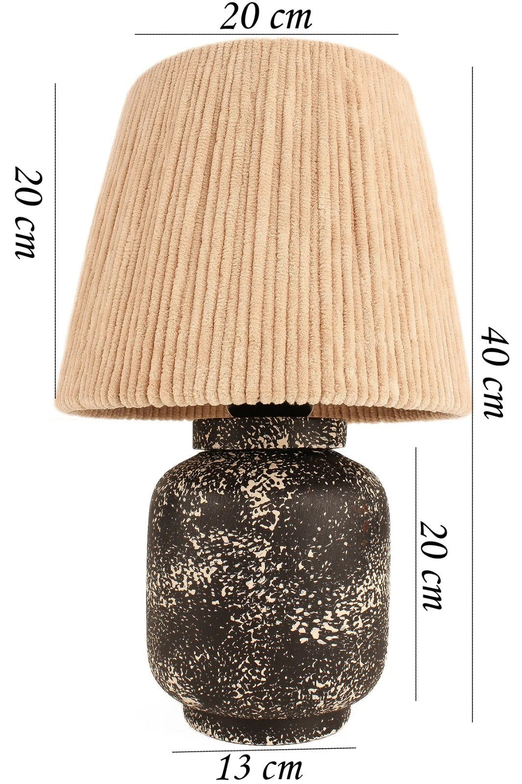 Candeeiro de mesa-YL647-Preto
Creme