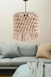 Candeeiro de Teto – 25-60 cm – Creme – Plástico