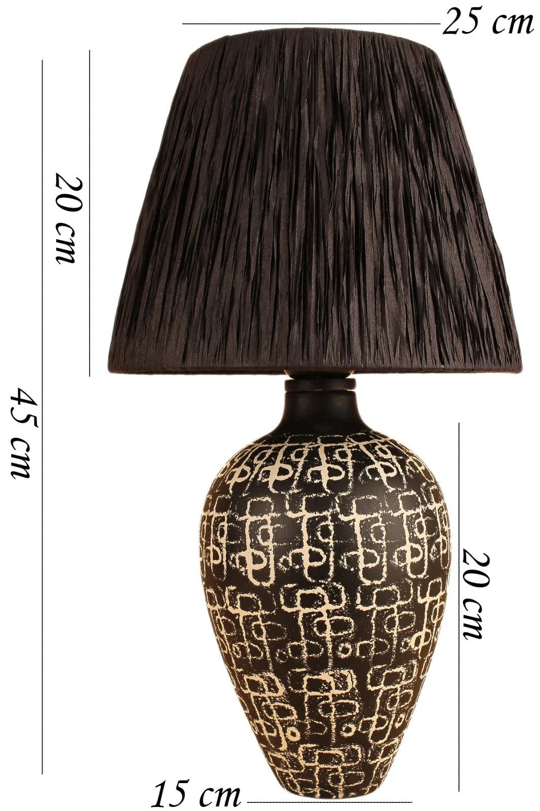 Candeeiro de mesa-YL671-Preto
Creme