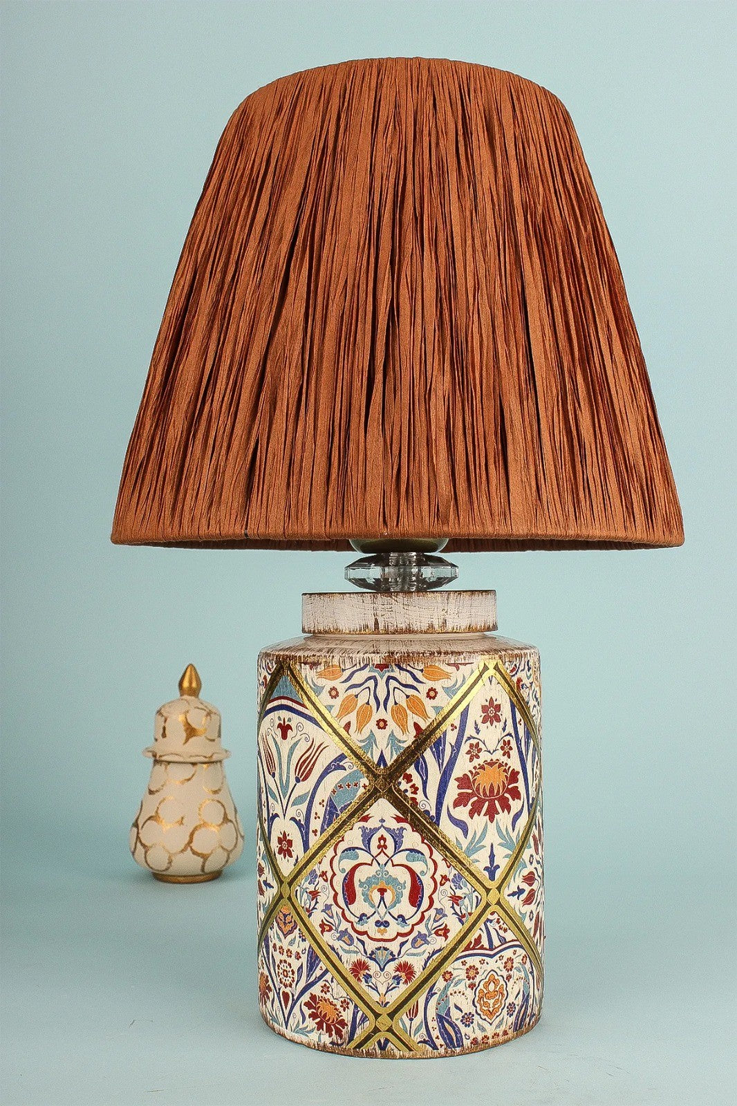 Candeeiro de mesa-YL675-Marrom