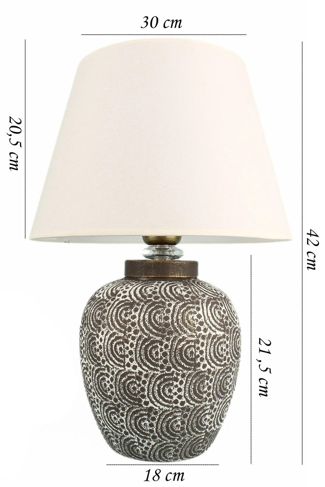 Candeeiro de mesa-YL687-Cinza
Branco