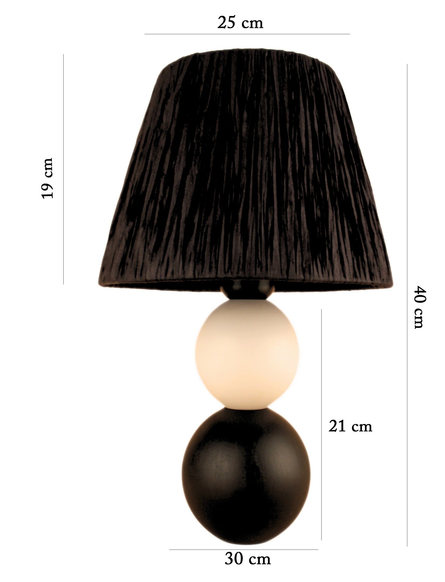 Candeeiro de mesa-YL618-Preto
Branco
