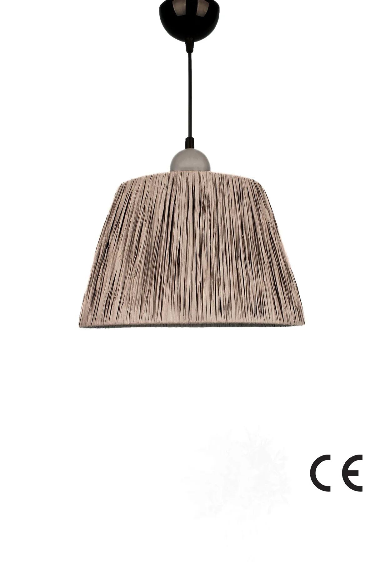 Candeeiro de Teto – 25-55 cm – Cinza – Plástico