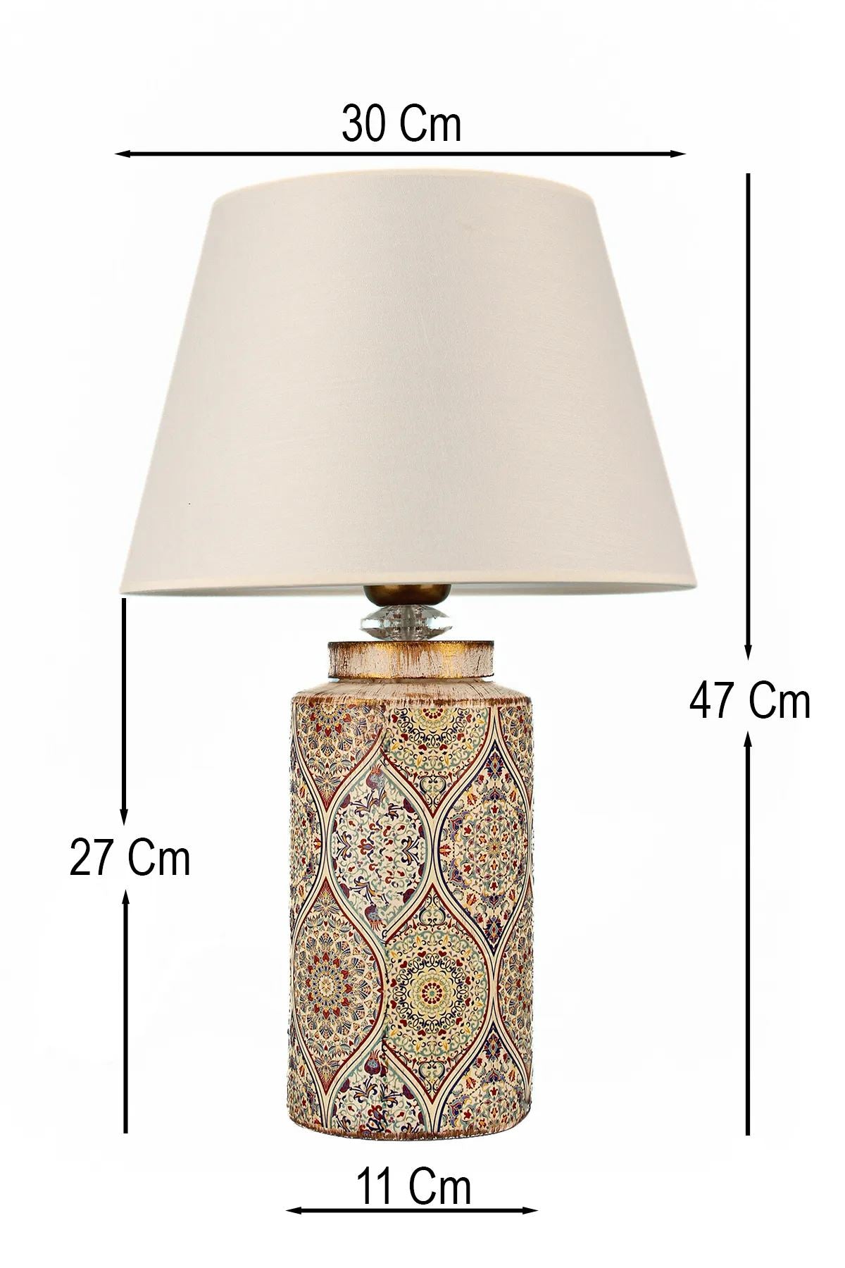 Candeeiro de mesa-BK050-Multicolorido