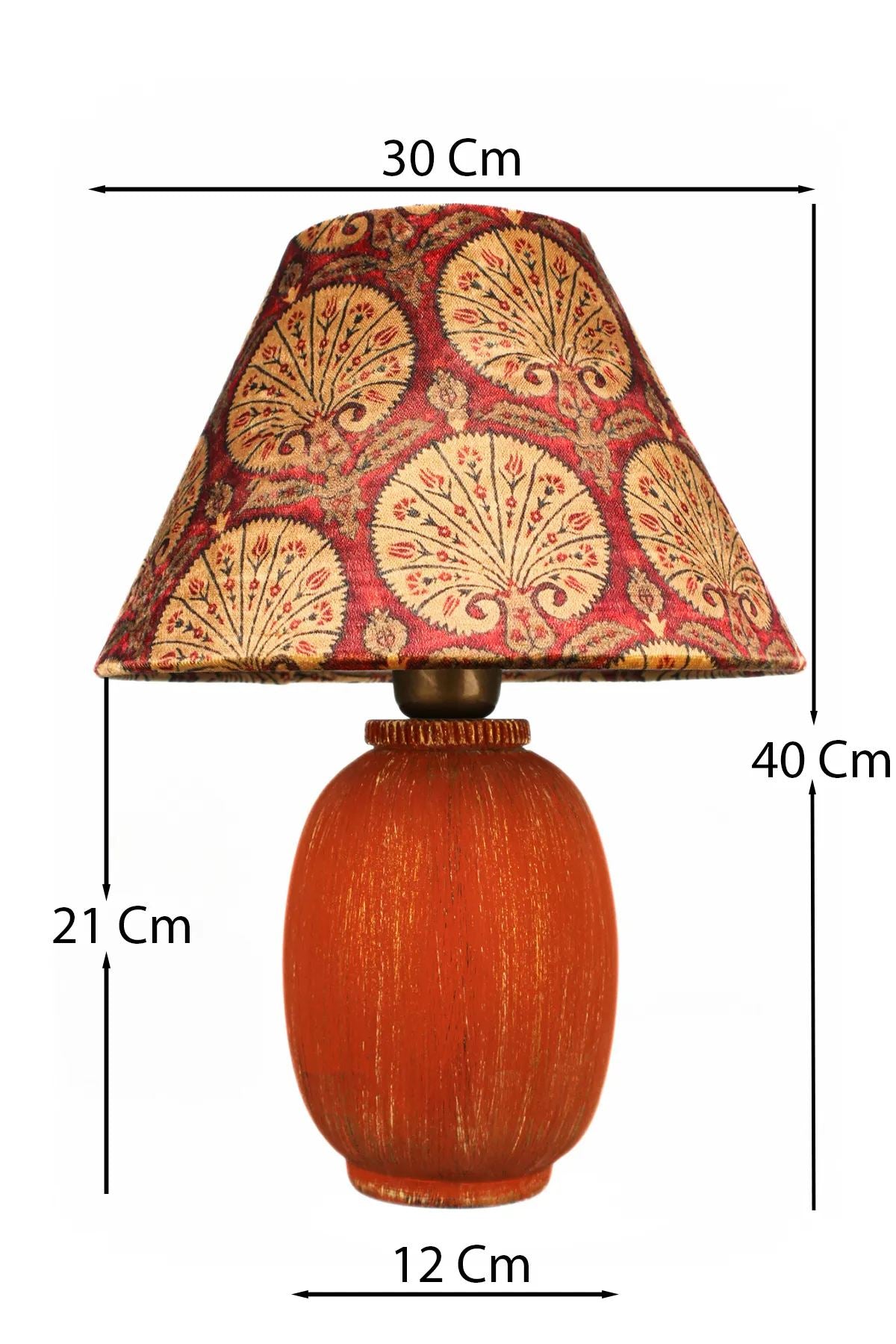 Candeeiro de mesa-BK042-Marrom