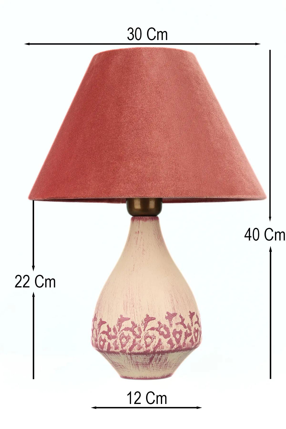 Candeeiro de mesa-BK057-Rosa
