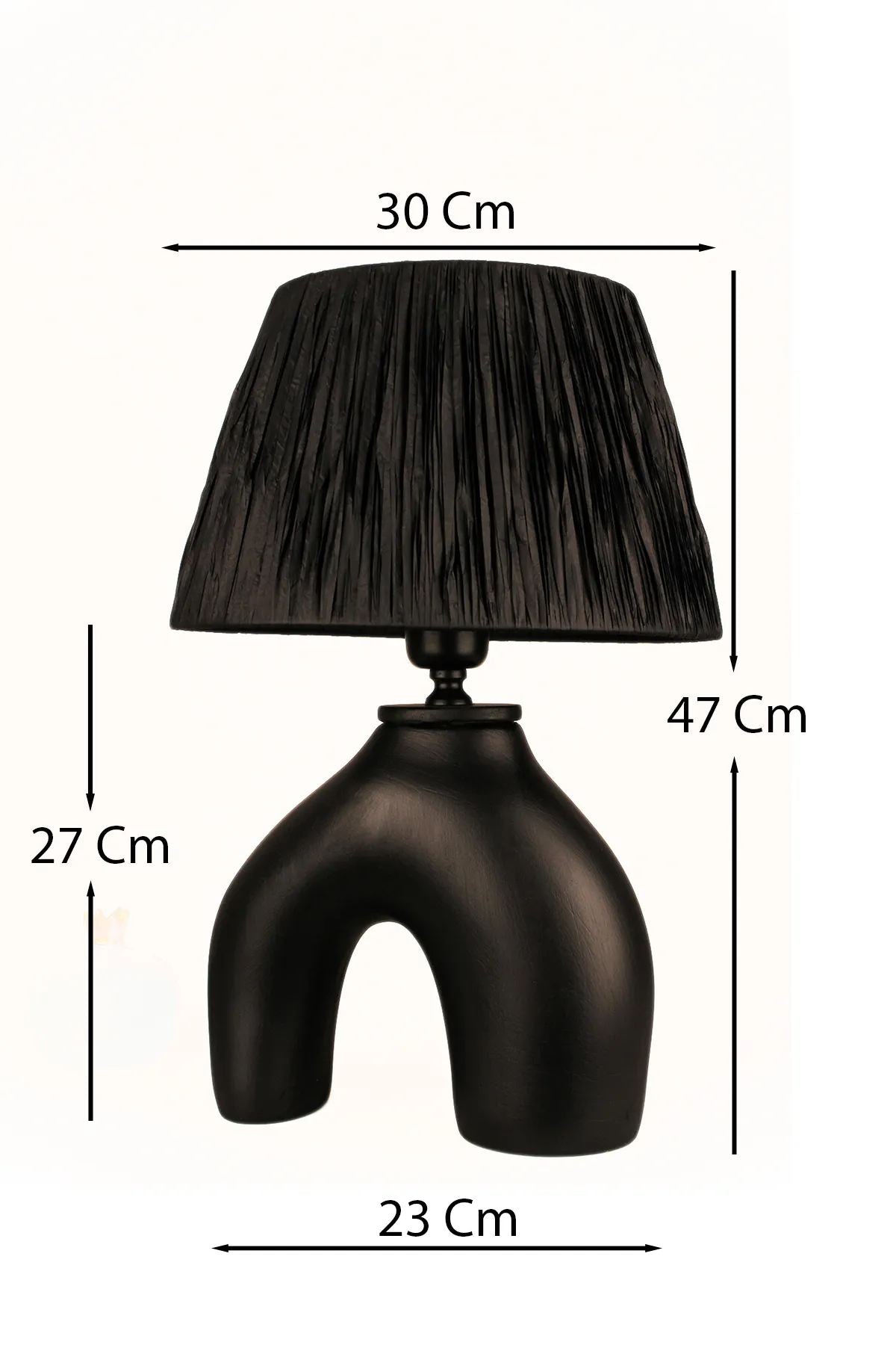 Candeeiro de mesa-BK041-Preto