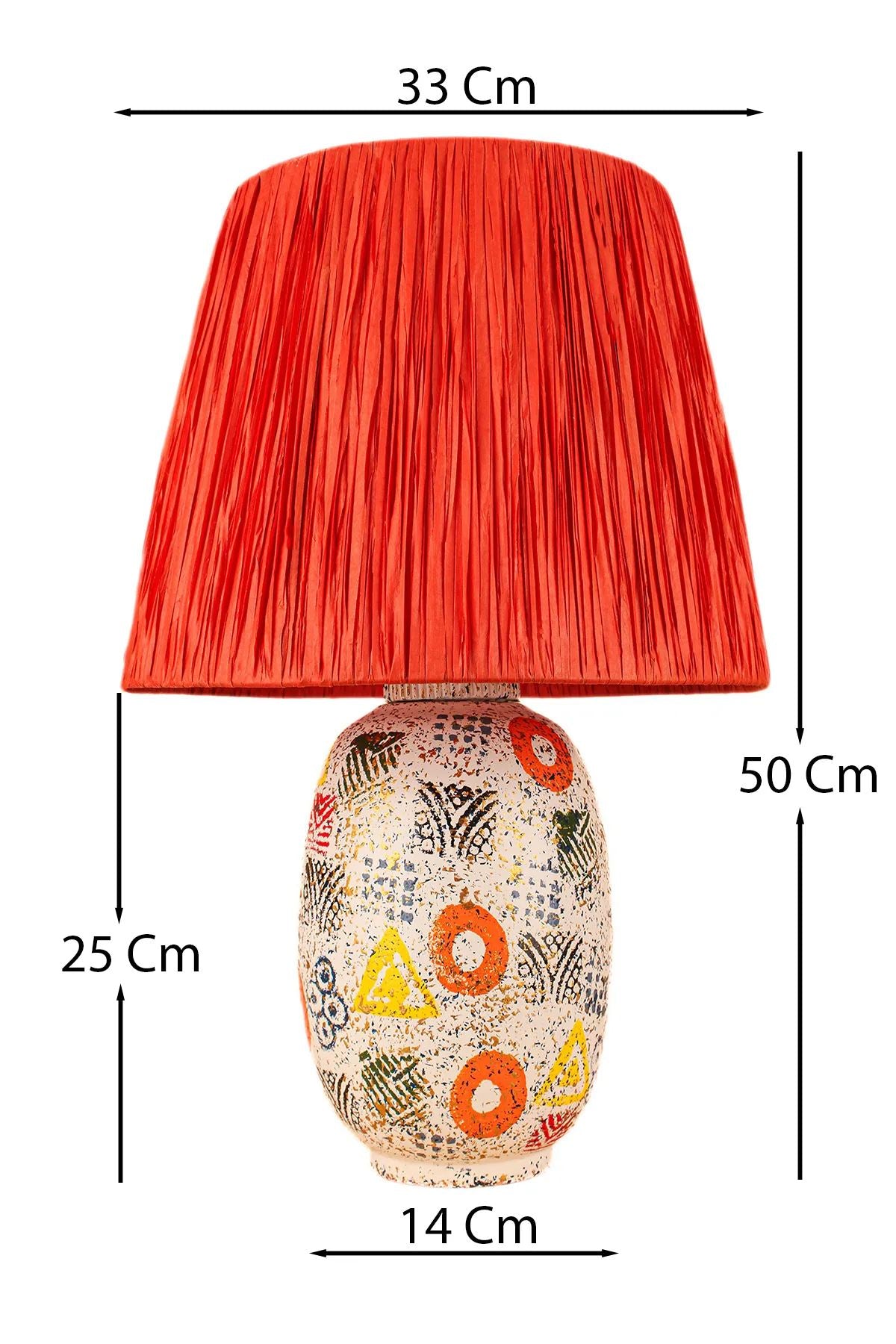 Candeeiro de mesa-BK031-Laranja