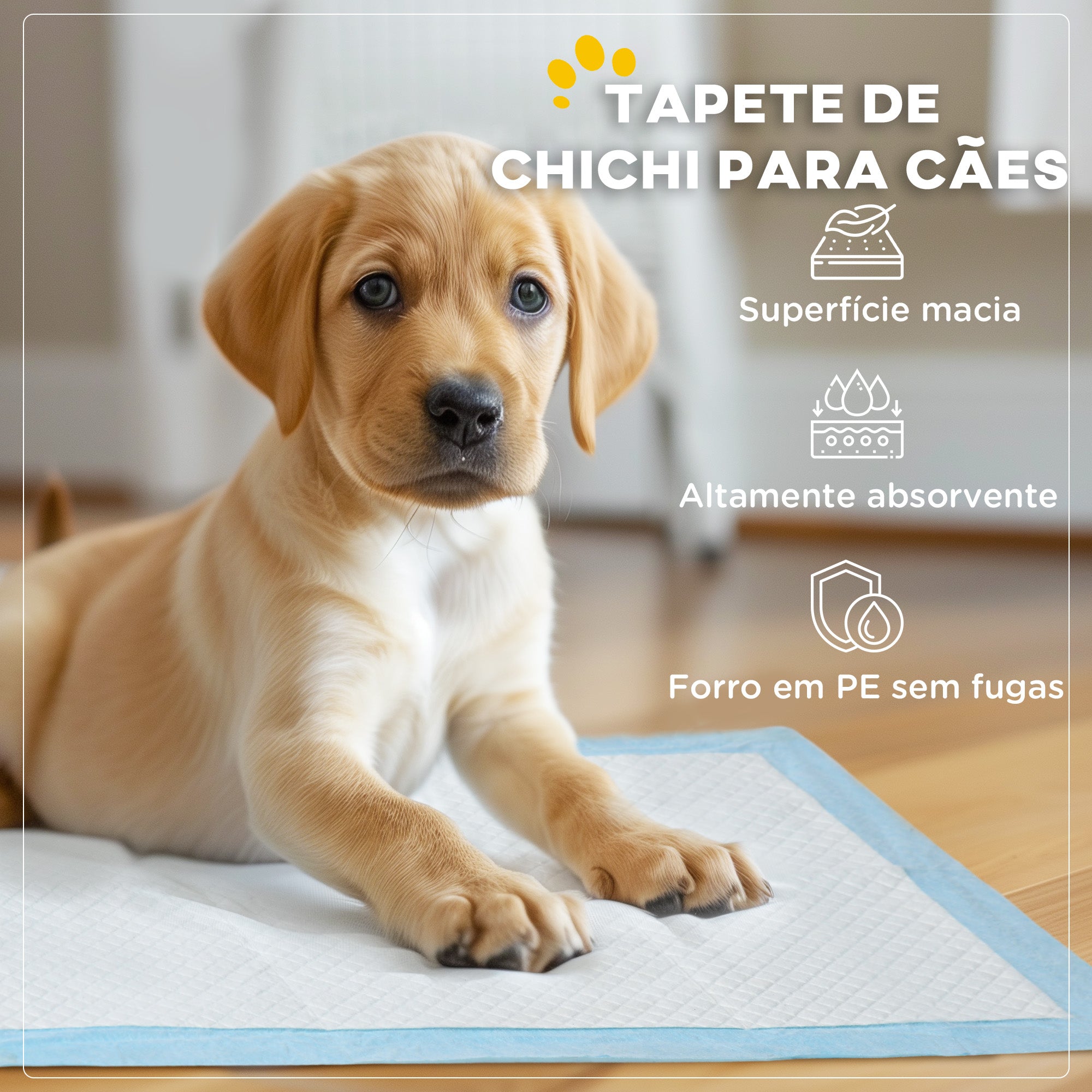 Resguardos de Treino para Cães - 45x60 cm - Azul