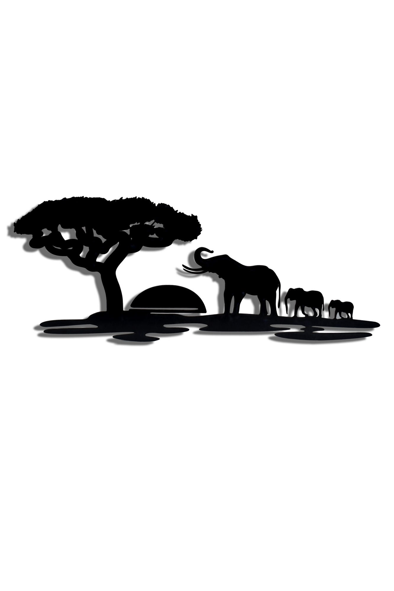 Iluminação LED Decorativa Premium - Base MDF Preta com 60 LEDs/m, Amarelo e Vermelho, 30x75cm