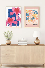 Huhu168 Quadros Decorativos 20x30 cm (Conjunto de 2) – Multicolor, MDF com Moldura em Madeira Maciça