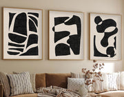 Quadro Decorativo Emoldurado – 50 x 70 cm – MDF e Madeira Sólida