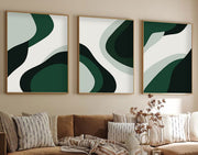 Quadro Decorativo emoldurado – 50 x 70 cm – MDF e Madeira Sólida