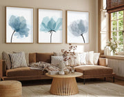 Conjunto de Quadros Decorativos Huhu206 20x30 cm (3 Peças) – Multicolor, MDF 3 mm com Moldura em Madeira Maciça 2,5 cm