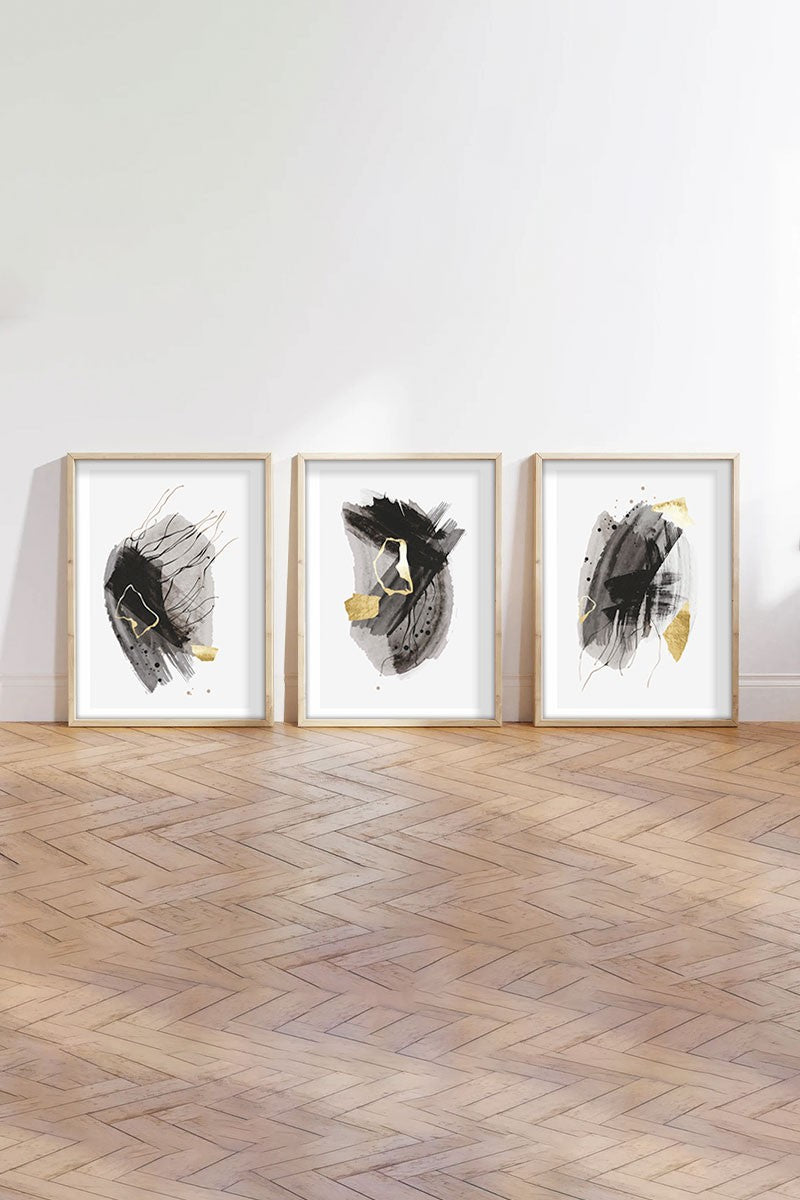 Transform a Sua Casa com Este Conjunto de 3 Quadros Decorativos em Madeira Maciça - Arte Multicolor 20x30cm que Vai Revolucionar Qualquer Ambiente