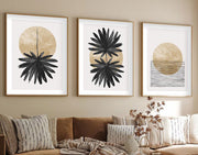 Quadro Decorativo em MDF (3 peças) – 50 x 70 cm – MDF e Madeira Sólida