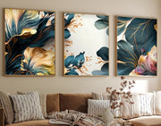 Pinturas emolduradas em MDF – 50 x 70 cm – madeira sólida – 100% MDF