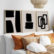 Transform a Sua Casa com Este Conjunto de 3 Quadros Decorativos em Madeira Maciça - Arte Multicolor Premium 50x70cm