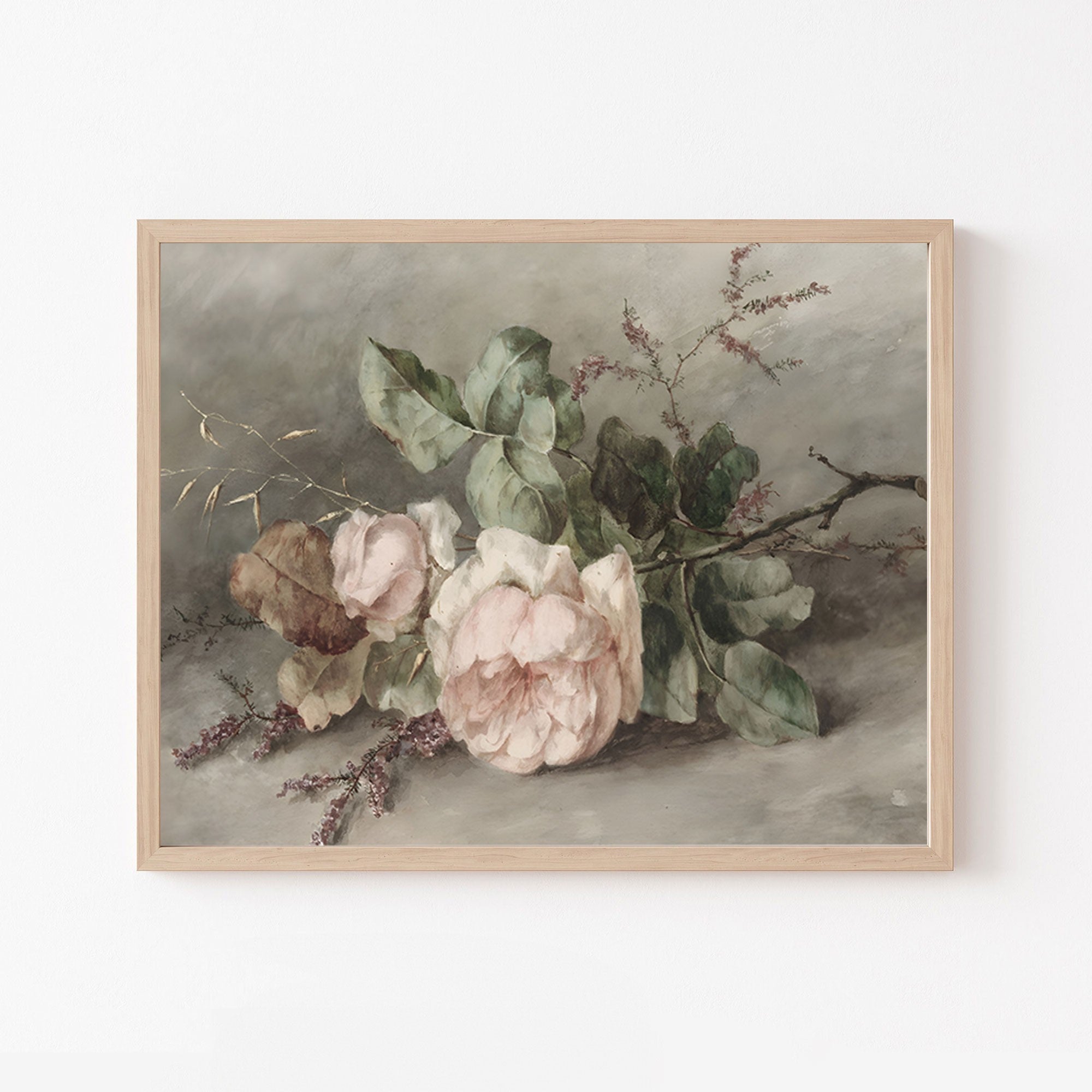 Quadro Decorativo MDF Emoldurado Huhu283 - Multicolor 50x70cm - Moldura Madeira Maciça