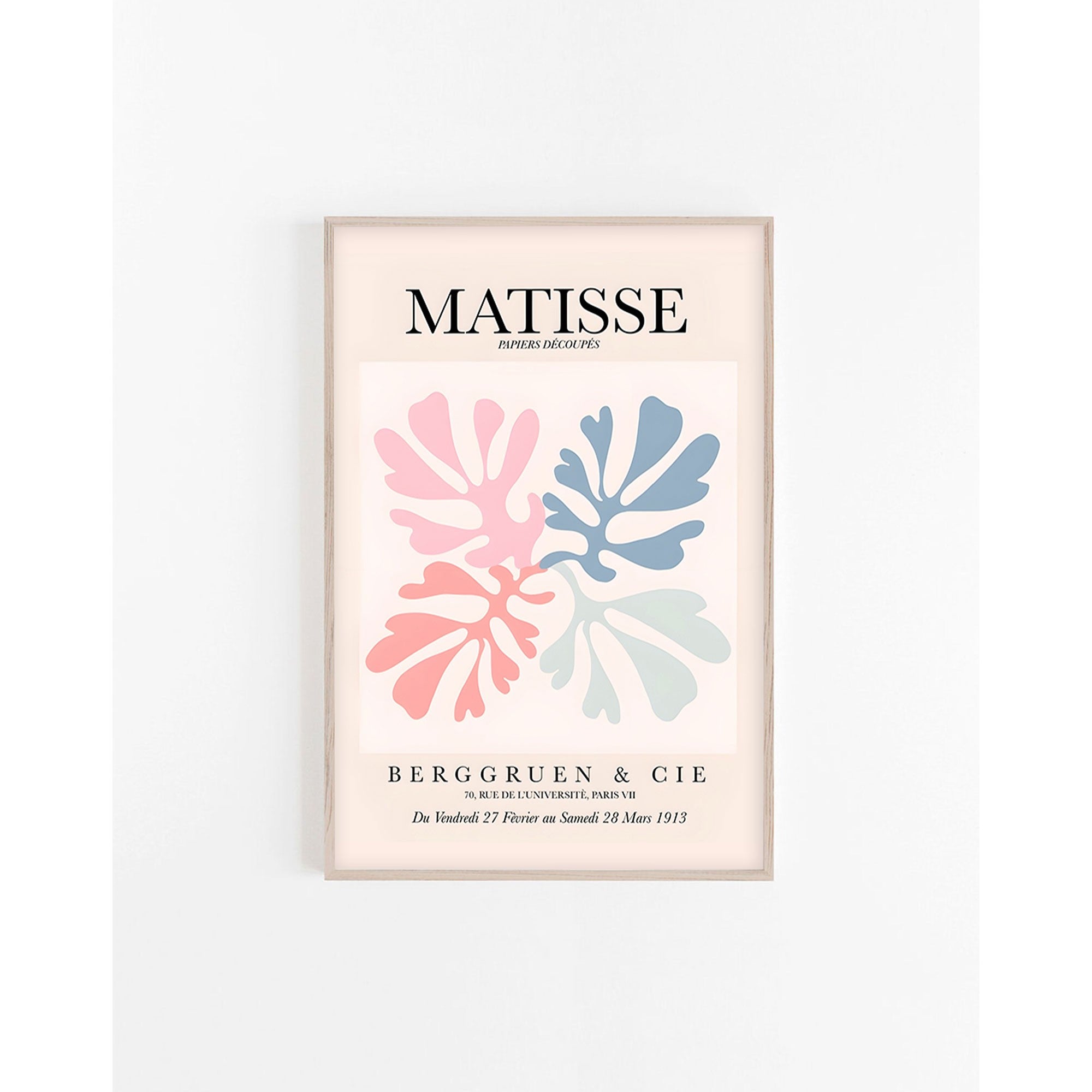 Quadro Decorativo MDF Emoldurado Huhu290 Multicolor 50x35cm - Moldura Madeira Maciça