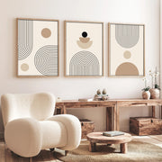 Quadros emoldurados – 50 x 70 cm – MDF e madeira sólida