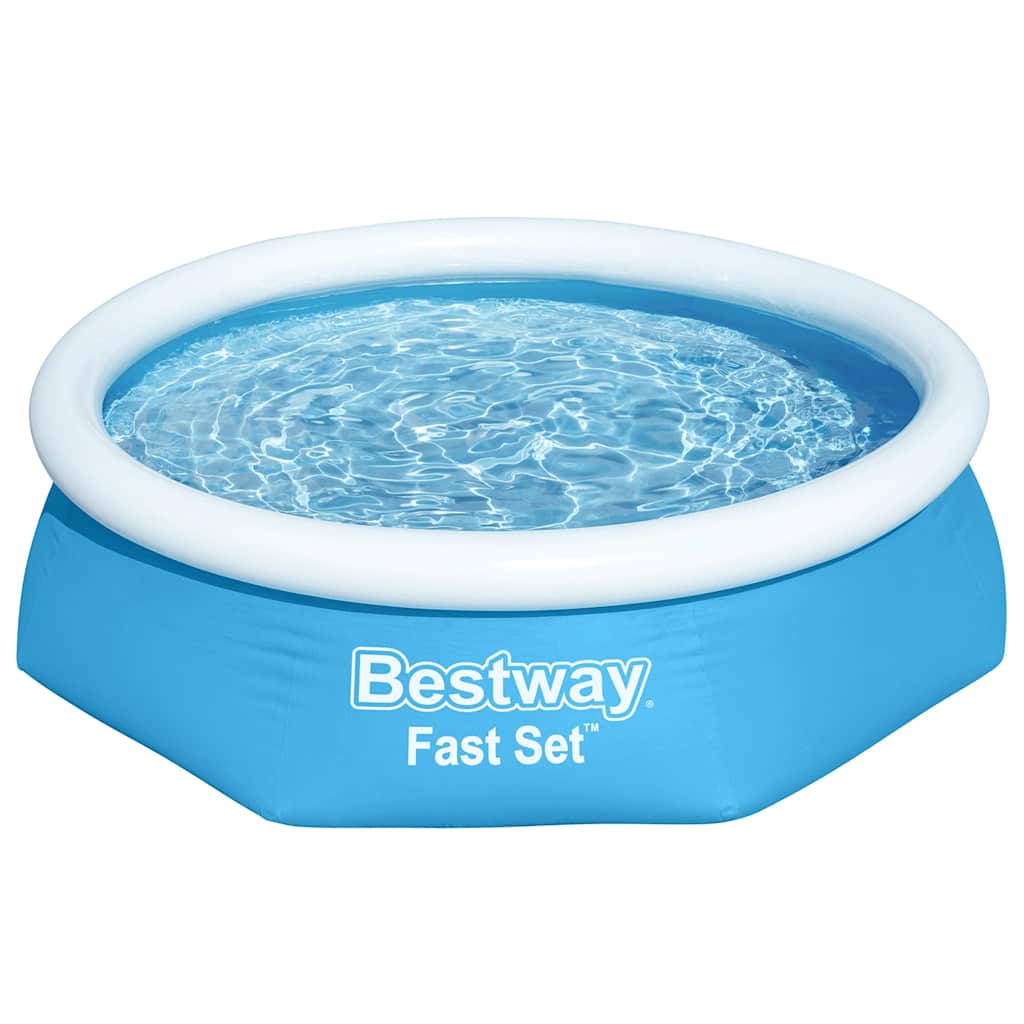 Bestway Piscina insuflável redonda Fast Set 244x61 cm 57265