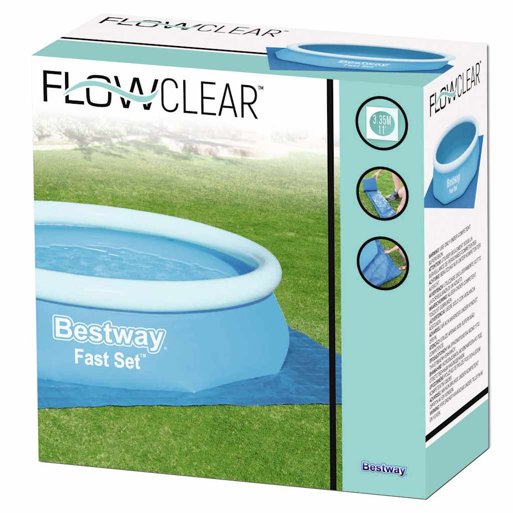 Bestway Pano para chão de piscinas Flowclear 335x335 cm
