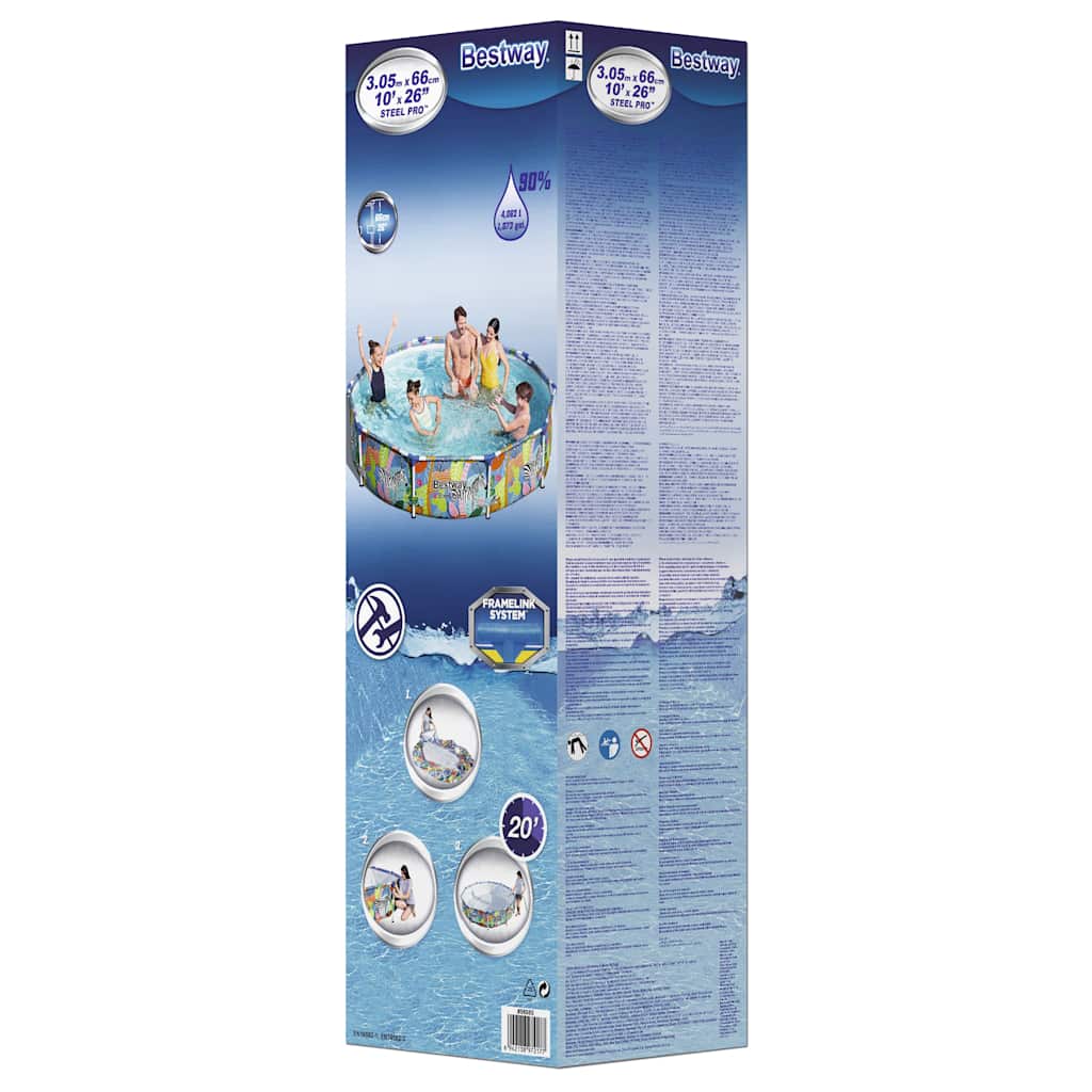 Bestway Piscina Steel Pro 305x66 cm