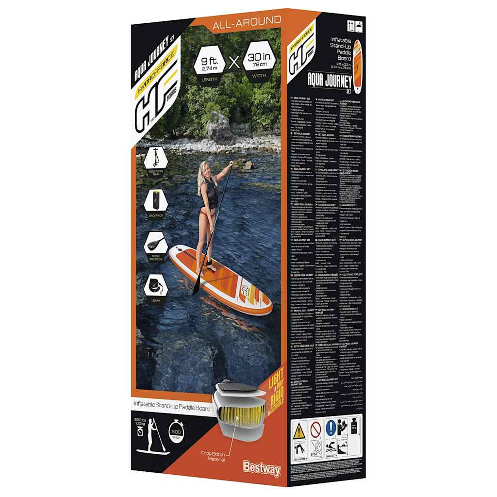 Bestway Hydro-Force Conj. paddle insuflável Aqua Journey 65349