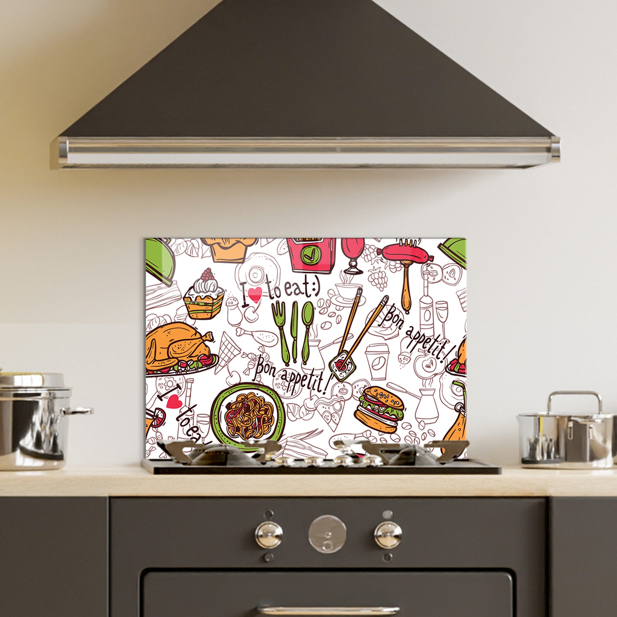 Arte em Vidro Temperado Multicolor 50x70cm - Pintura Decorativa Resistente e Elegante para Casa