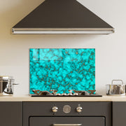 Quadro Decorativo em Vidro Temperado Multicolor 50x70cm - Arte Moderna para Decoração de Interiores