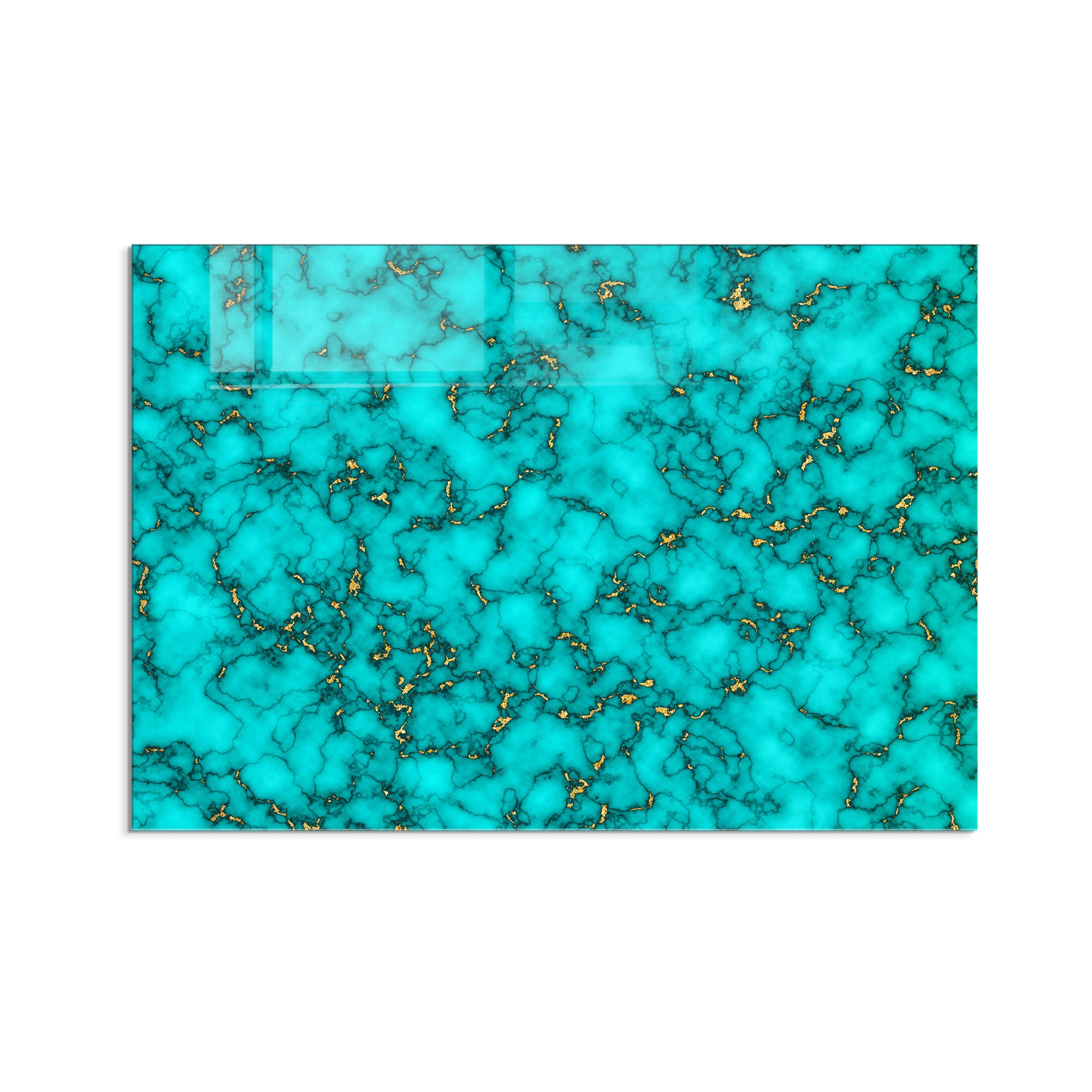 Quadro Decorativo em Vidro Temperado Multicolor 50x70cm - Arte Moderna para Decoração de Interiores