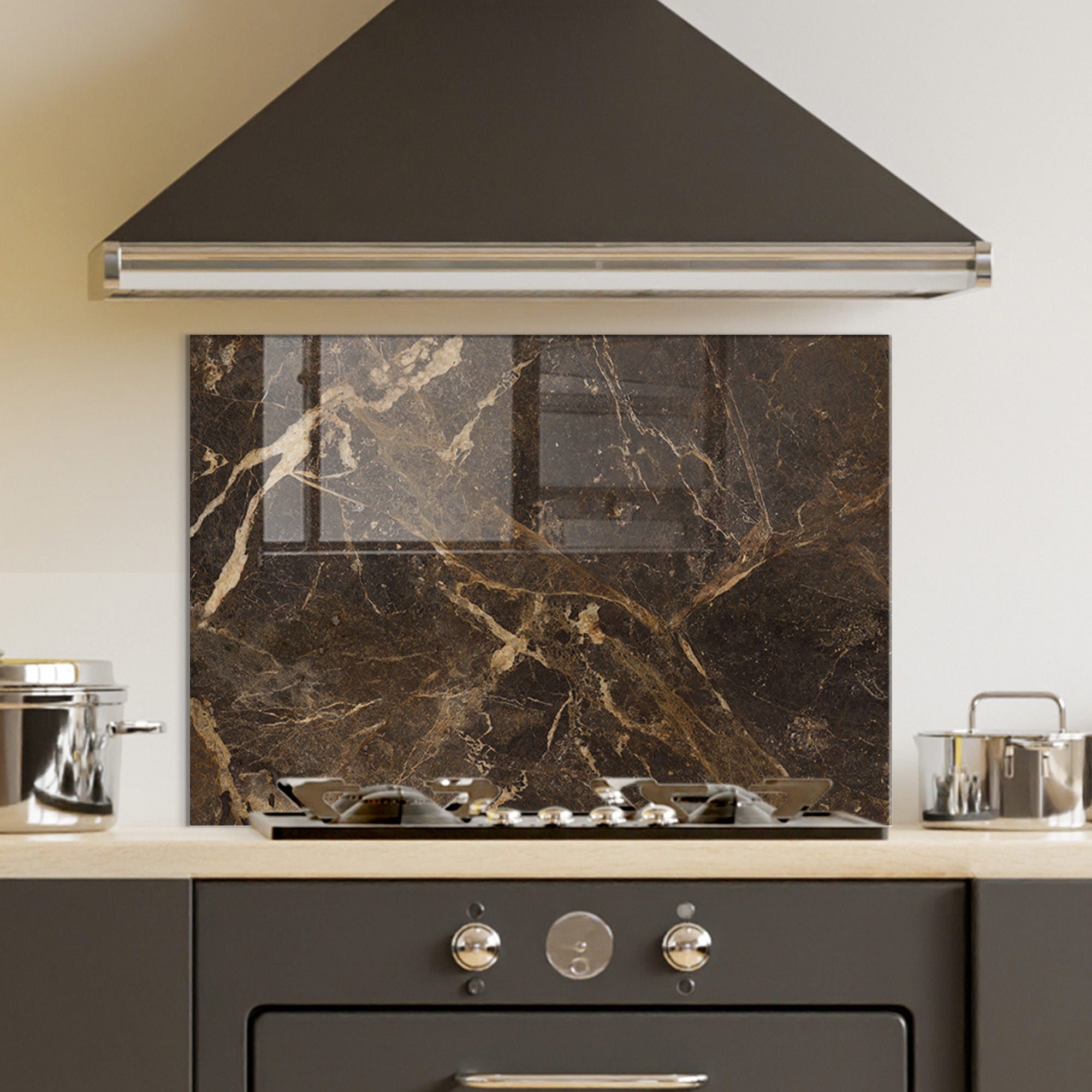 Arte Decorativa em Vidro Temperado Multicolor 70x100cm - Pintura Moderna de Alta Qualidade