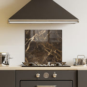 Quadro Decorativo em Vidro Temperado Multicolor 60x60cm - Arte Moderna para Decoração de Interiores