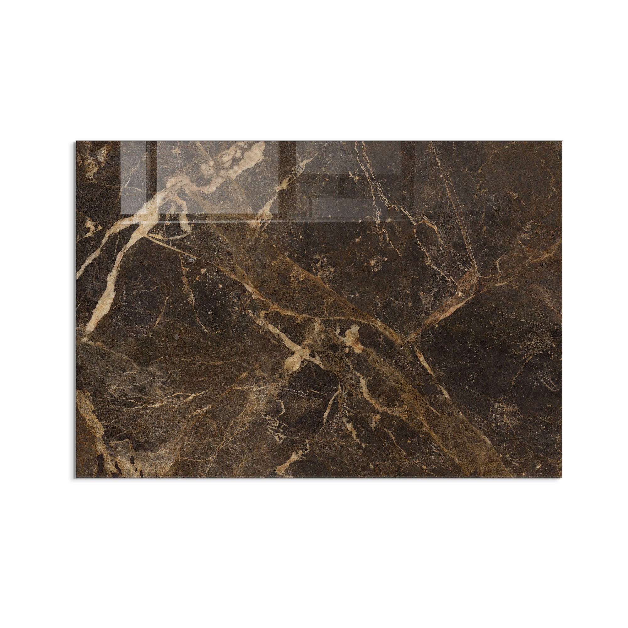 Quadro Decorativo em Vidro Temperado Multicolor 50x70cm - Arte Moderna para Decoração de Interiores