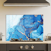 Arte em Vidro Temperado Multicolor 70x100cm - Pintura Decorativa Resistente e Elegante