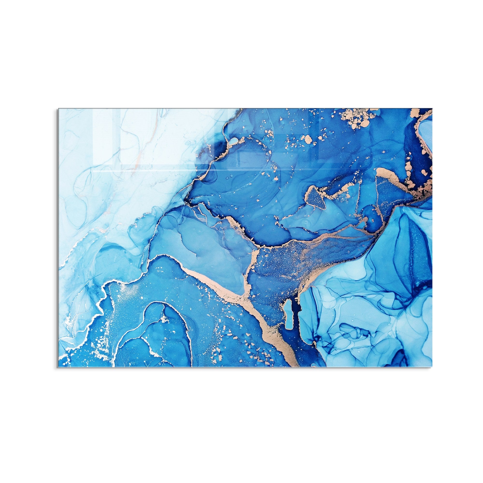 Arte em Vidro Temperado Multicolor 70x100cm - Pintura Decorativa Resistente e Elegante