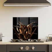 Arte em Vidro Temperado Multicolor 60x60cm - Pintura Decorativa Resistente e Elegante