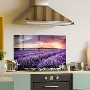 Arte Decorativa em Vidro Temperado Multicolor 70x100cm - Pintura Moderna de Alta Qualidade