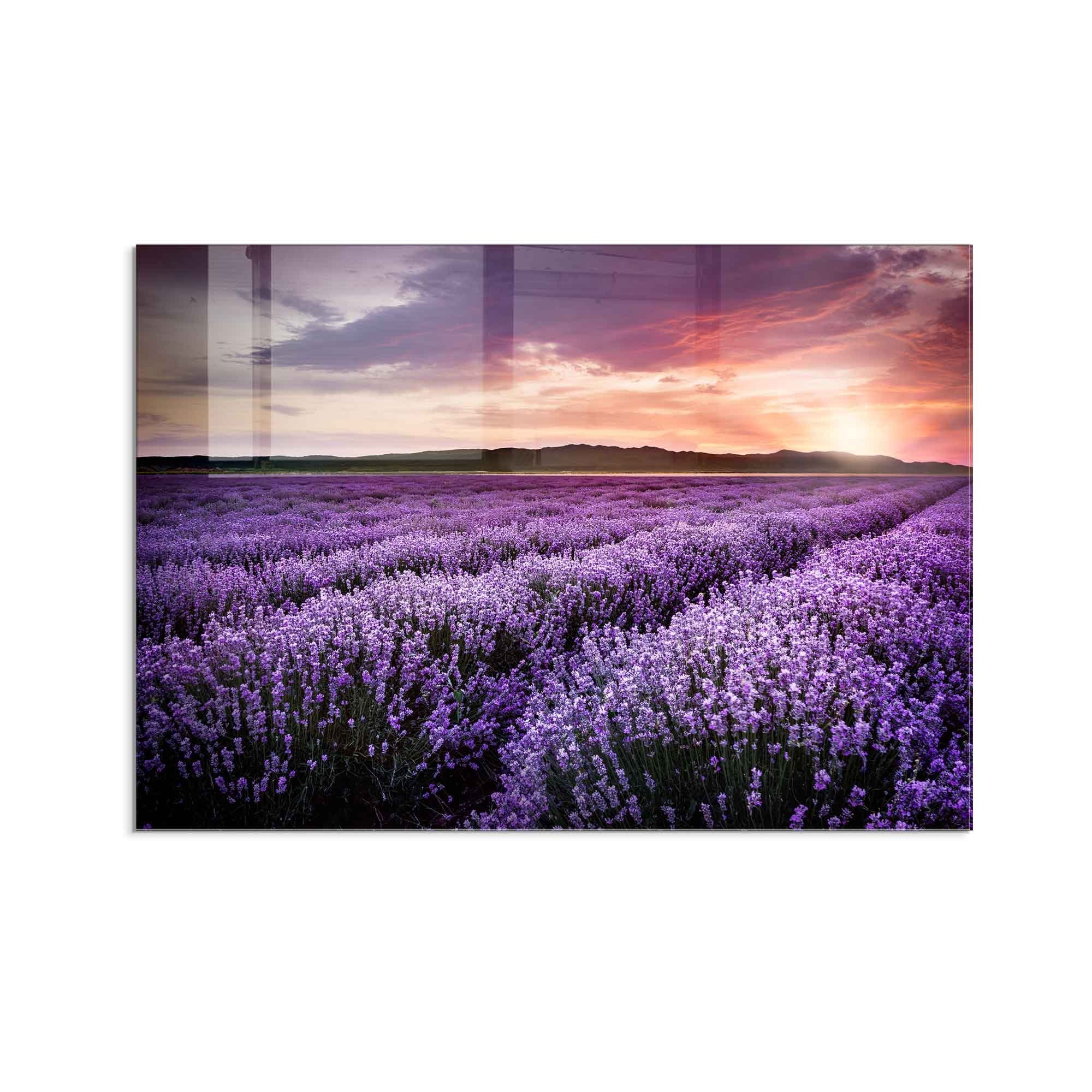 Quadro Decorativo em Vidro Temperado Multicolor 50x70cm - Arte Moderna para Decoração de Interiores