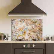 Quadro Decorativo em Vidro Temperado Multicolor 70x100cm - Arte Moderna para Decoração de Interiores