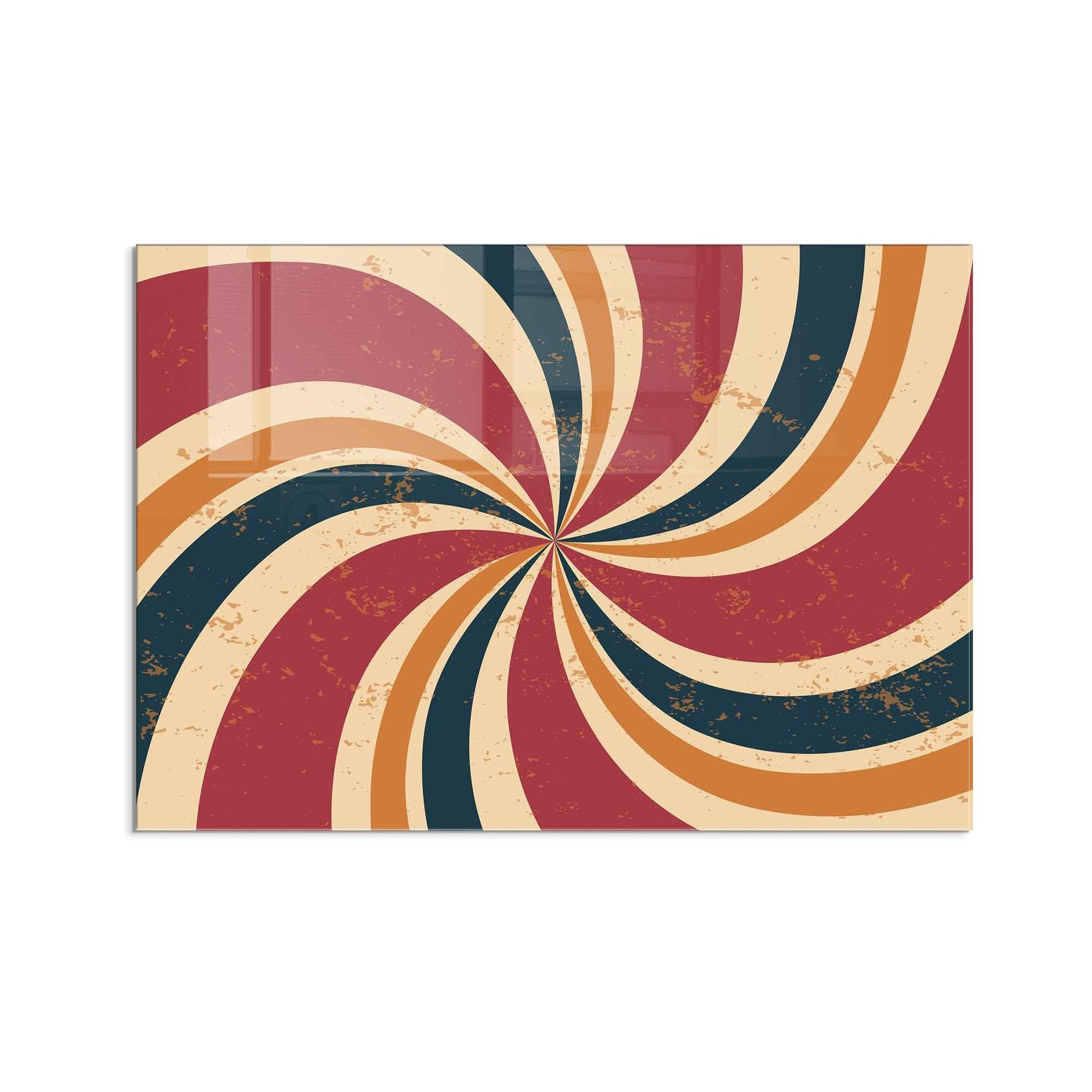 Arte em Vidro Temperado Multicolor 70x100cm - Pintura Decorativa Resistente e Elegante