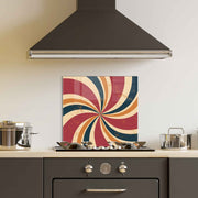 Arte em Vidro Temperado Multicolor 60x60cm - Pintura Decorativa Resistente e Elegante