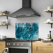 Quadro Decorativo em Vidro Temperado Multicolor 50x70cm - Arte Moderna para Decoração de Interiores