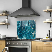 Arte em Vidro Temperado Multicolor 60x60cm - Pintura Decorativa Resistente e Elegante